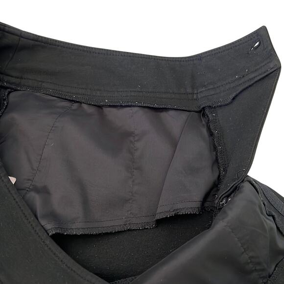 Donna Degnan Vintage Black Stretch Knit Jodhpurs Style Straight Leg Pant Size 8 - Picture 6 of 12